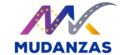 Logo oficial de Mudanzas MK | Mudanzas nacionales e internacionales.