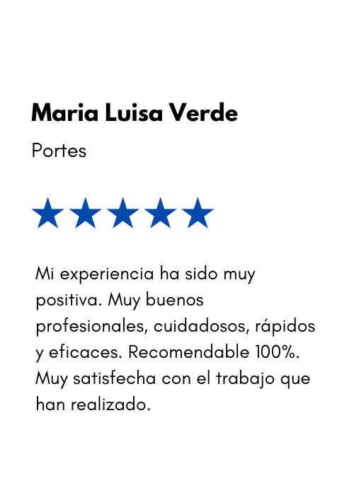 Reseña de portes en zaragoza y aragon de mudanzas mk