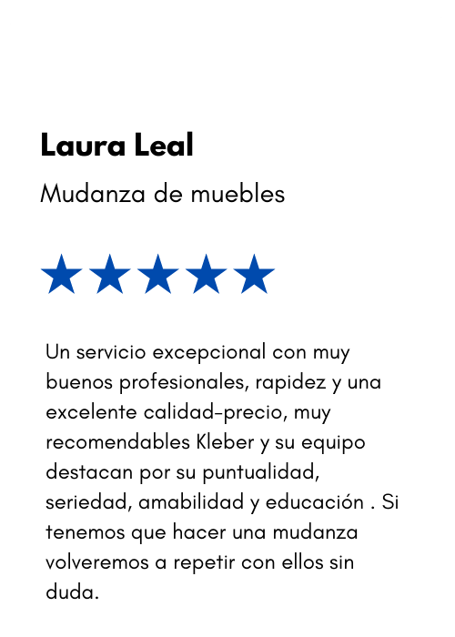 Reseña de mudanza de muebles económica de mudanzas mk